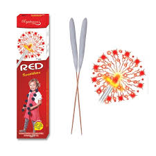 7 Cm Red Sparklers